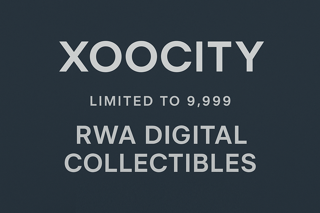 XooRWA Ignites the Future with 9,999 Limited-Edition XOOCITY RWA Digital Assets